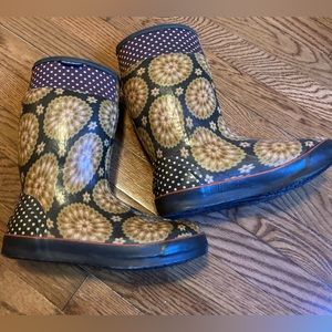 BOGS Floral Orange, Pink and Brown